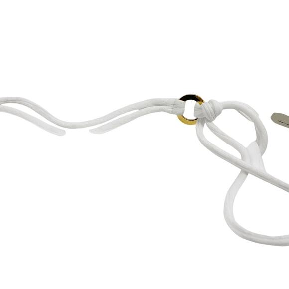 Tommy Bahama Cable Beach High Neck One Piece Swimsuit White Size 14 NWT - Picture 8 of 9